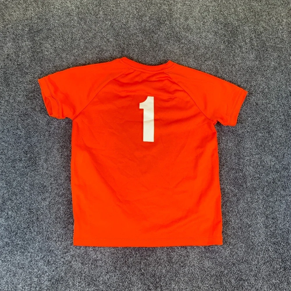 Nike Stock Vapor Select2 Baseball Shirt Youth Medium Orange baseball